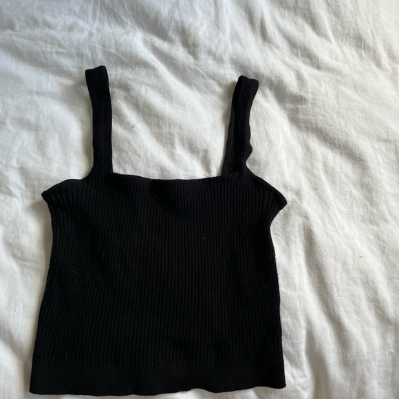 Garage ribbed knit crop top - Picture 2 of 2
